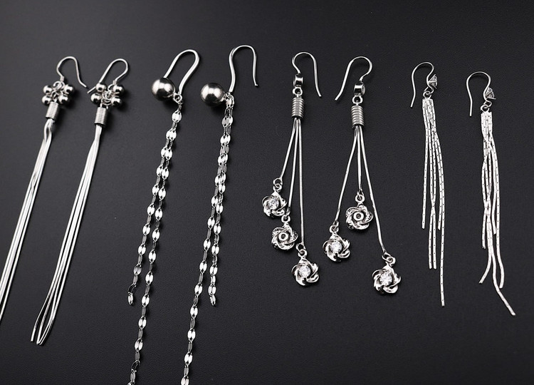 گوشواره نقره زنانه