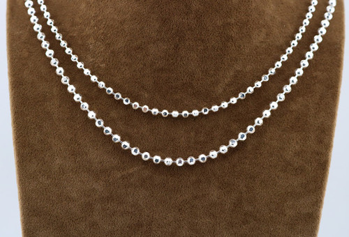 زنجیر نقره سربازی تراش