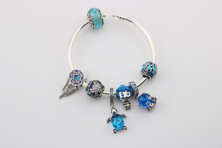 دستبند نقره پاندورا