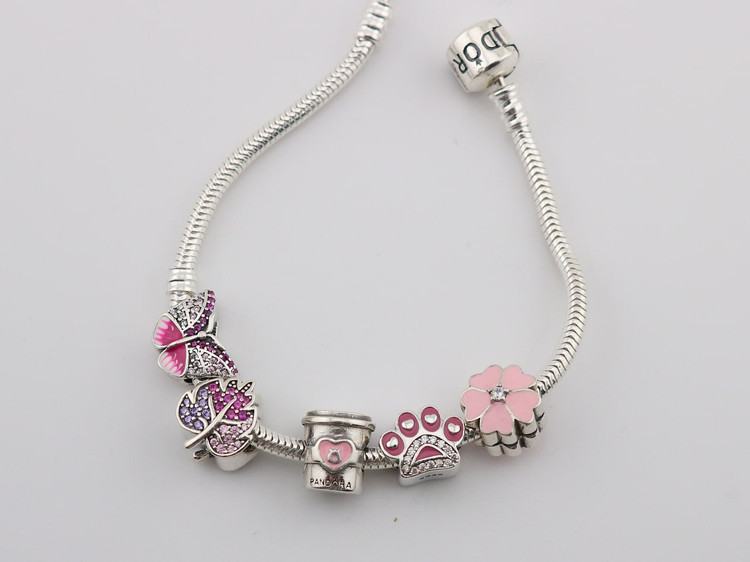 دستبند نقره پاندورا