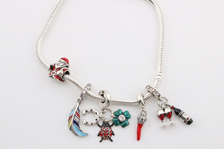 دستبند نقره پاندورا