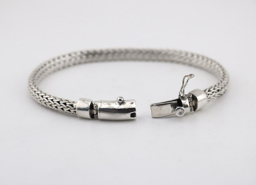 دستبند نقره مردانه