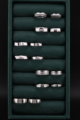 حلقه ست عروسی نقره