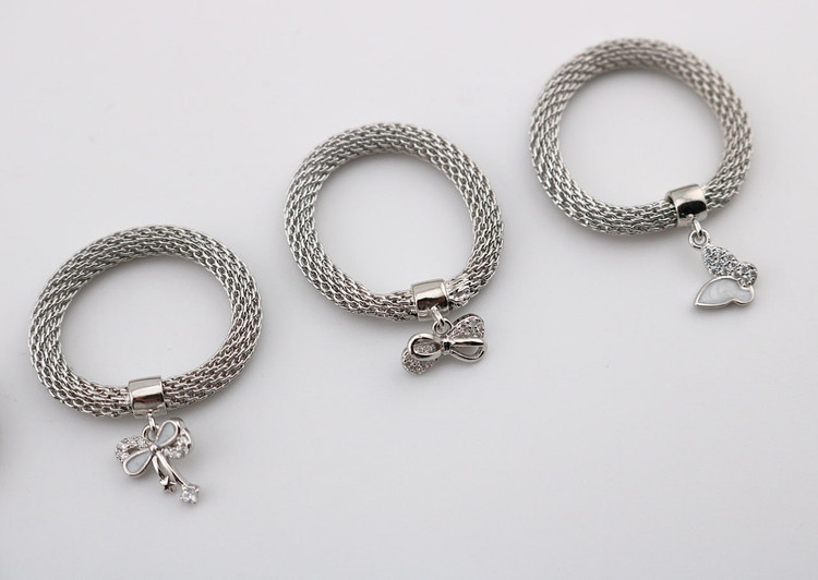 انگشتر نقره زنانه