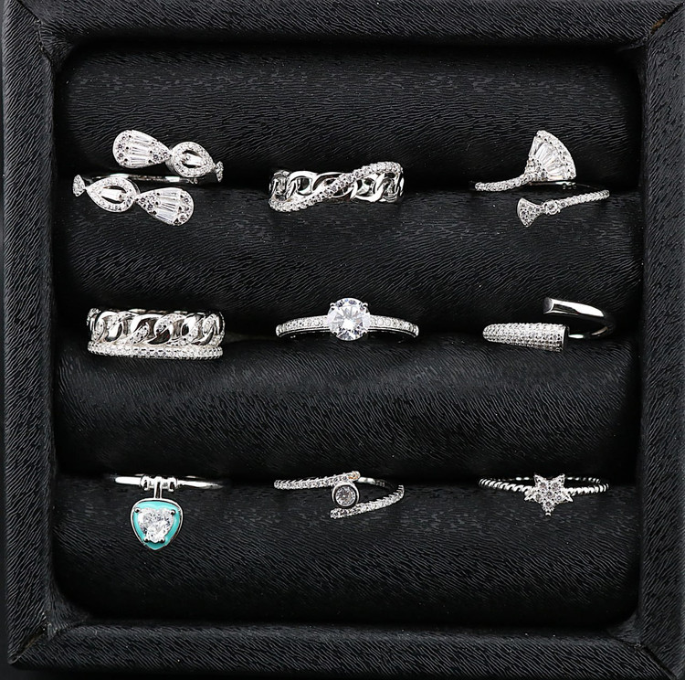 انگشتر نقره زنانه