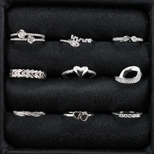 انگشتر نقره زنانه