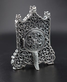 ساعت رومیزی نقره