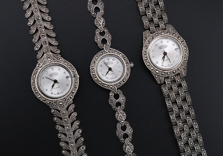 ساعت نقره زنانه