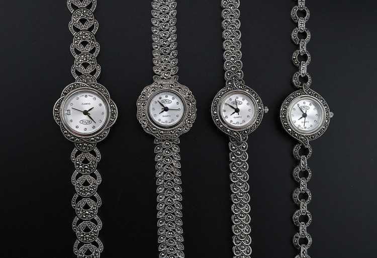 ساعت نقره زنانه