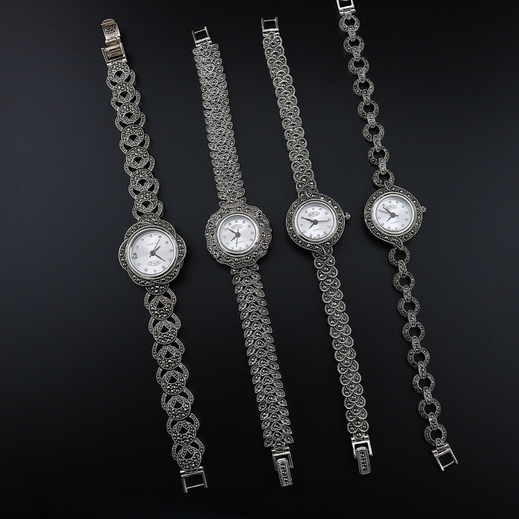 ساعت نقره زنانه