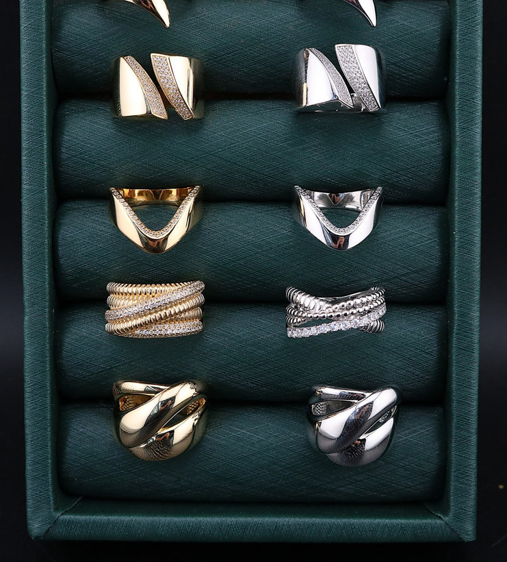 انگشتر نقره زنانه