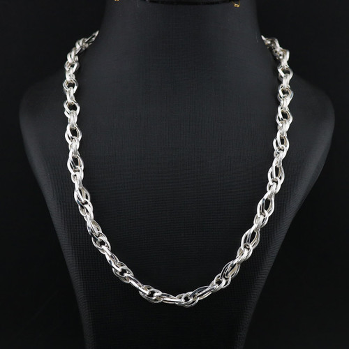 زنجیر نقره اسپرت