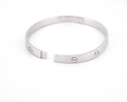 دستبند النگویی نقره