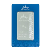 شمش نقره سوپرانو ١٠ گرمی